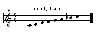C mixolydisch